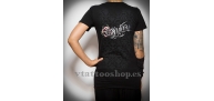 Camiseta Sullen victorian rose woman