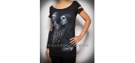 Camiseta Sullen Live fast die young woma