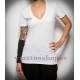 Sullen white Embrance woman t-shirt