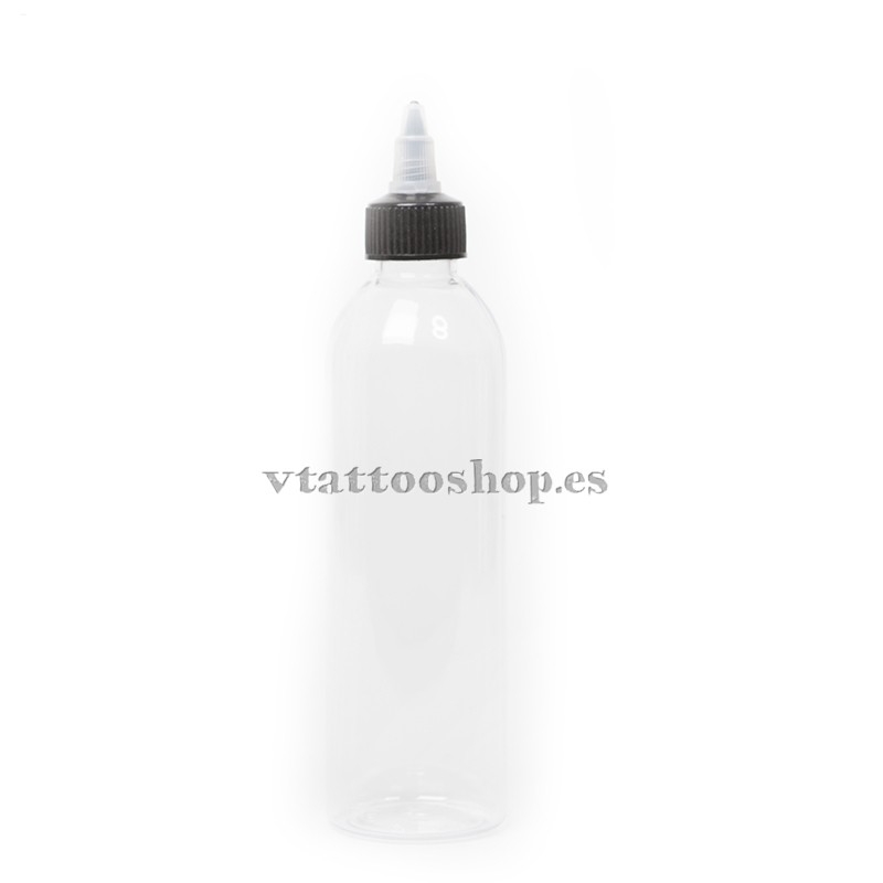 Self-closing plastic bottle 250 ml