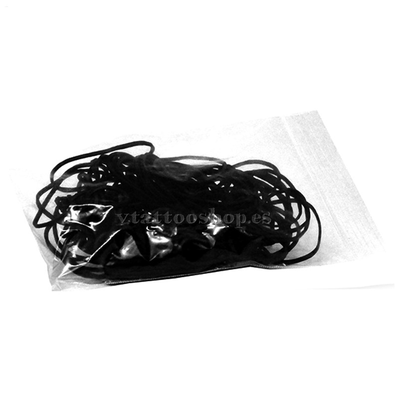 Black rubber bands