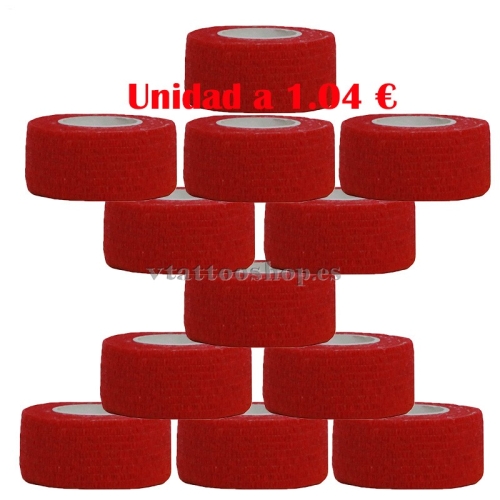 GRIP COVER RED 25 mm 12 pc.