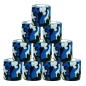 Cubre grip 25 mm militar azul 12 uds.