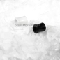 Dilatador acrílico blanco o negro 8 mm